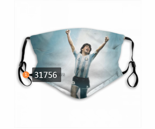 2020 Soccer #3 Dust mask with filter